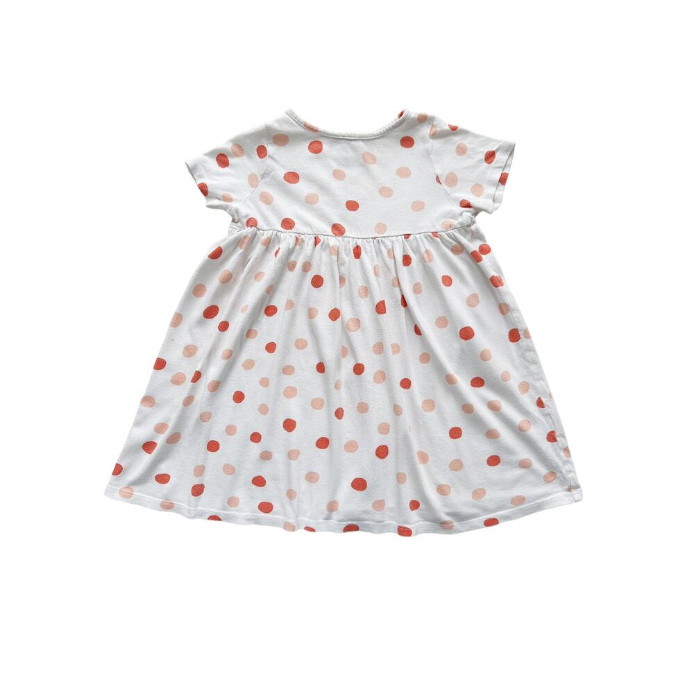 Plain Jane Polka Dot Smock Dress Size 4 *Please Read*